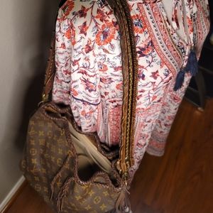 Louis Vuitton boho bucket Large shoulder bag